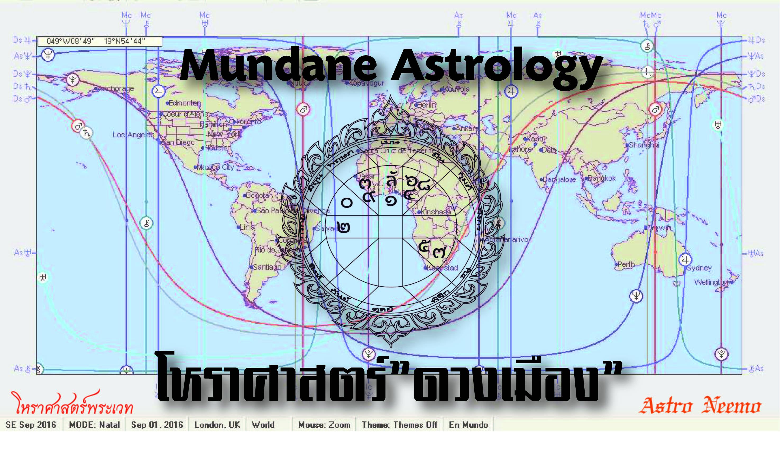 MUNDANE ASTROLOGY