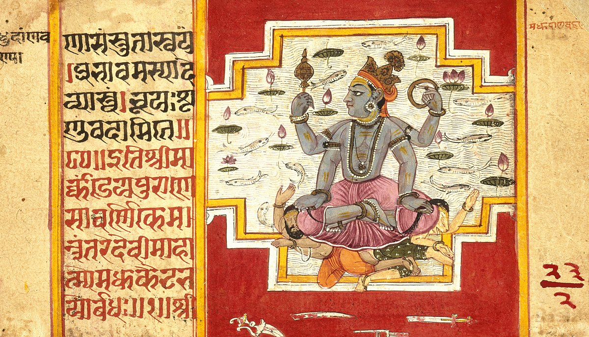 Vishnu madhu kaitabh