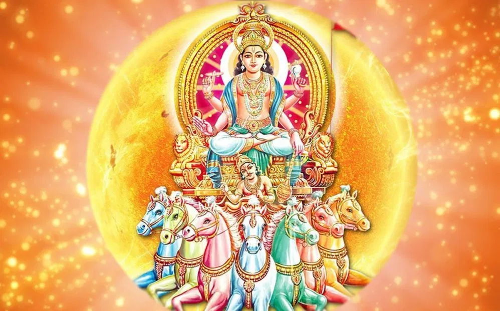 surya sun hindu god