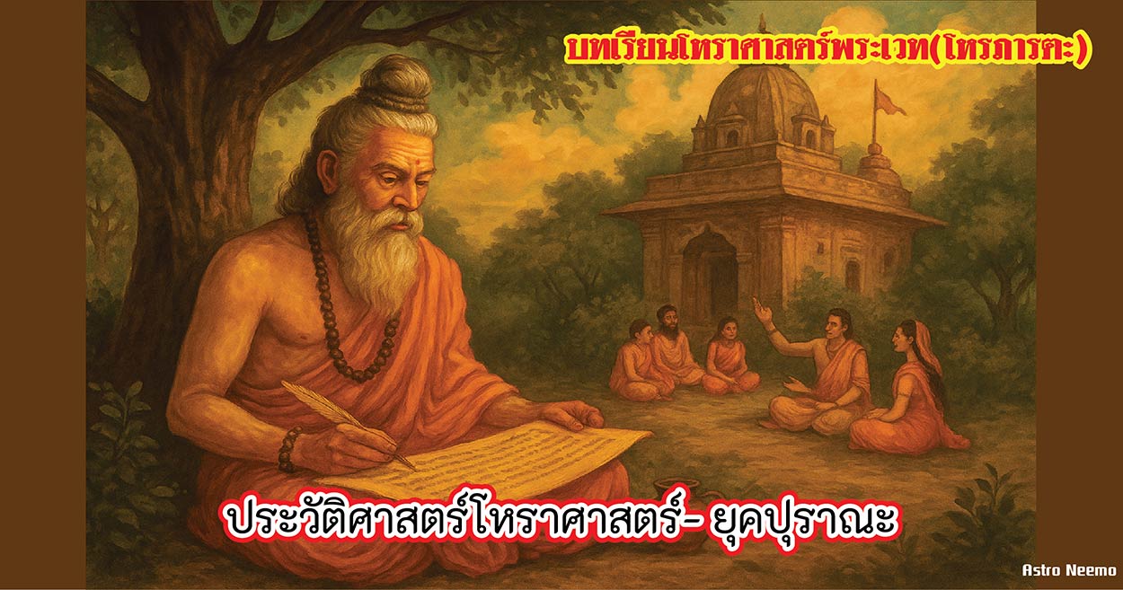 12 History of vedic astrology