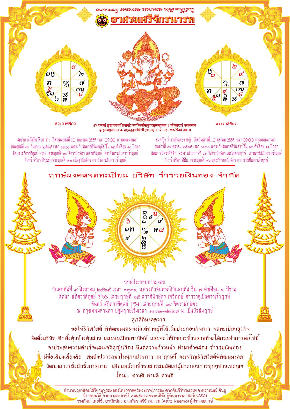 Auspicious time company registration astroneemo.net